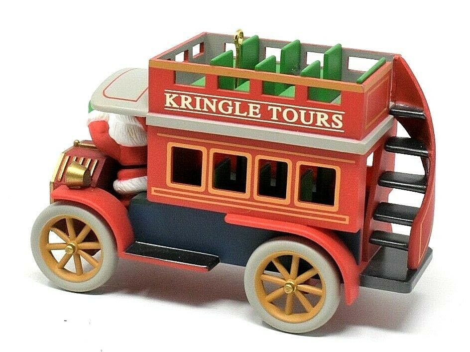 Here Comes Santa - 1992 - #14 - Kringle Tours - Here Comes Santa (Collectible Series) ornament collectible - Main Image 2