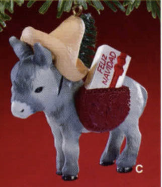 Tree Topper - Festive Angel - Miniature