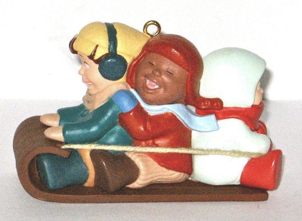 Garlanded, Ornamental, Red