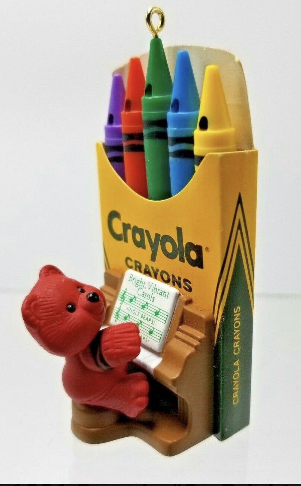 Crayola Crayon - 1991 - #3 - Bright, Vibrant Carols - Crayola Crayon (Collectible Series) ornament collectible - Main Image 1