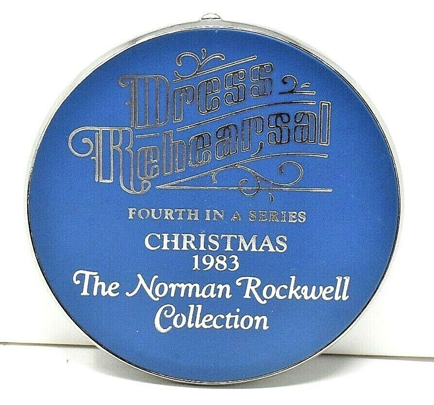 #4 Dress Rehearsal - Norman Rockwell - Cameo Keepsake (Collectible Series) ornament collectible - Main Image 2