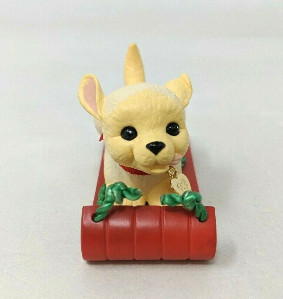 Puppy Love - 1993 - #3 - Golden Retriever - Puppy Love (Collectible Series) ornament collectible - Main Image 4