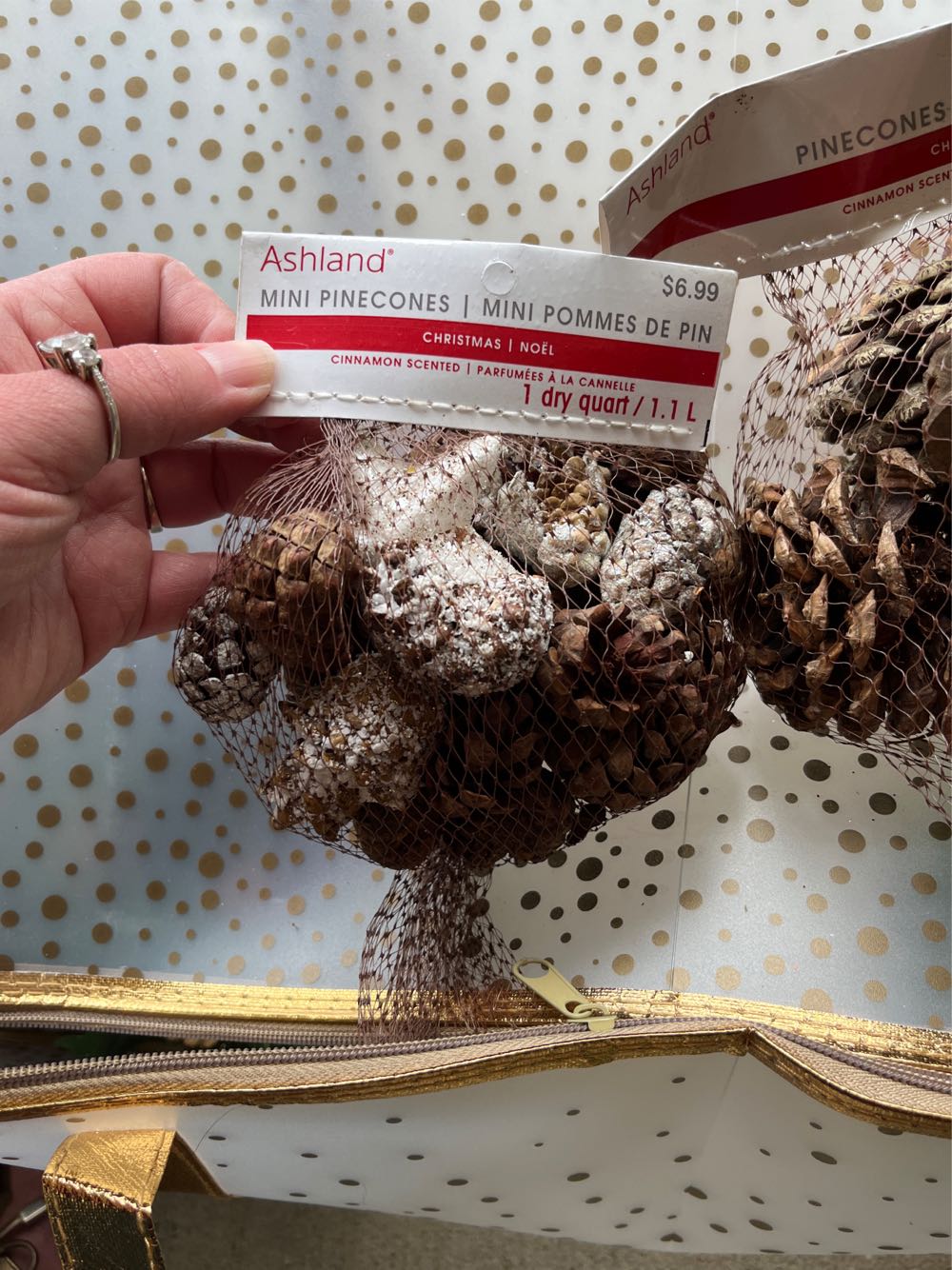 Pinecones In Bags 4 Quarts  ornament collectible - Main Image 2
