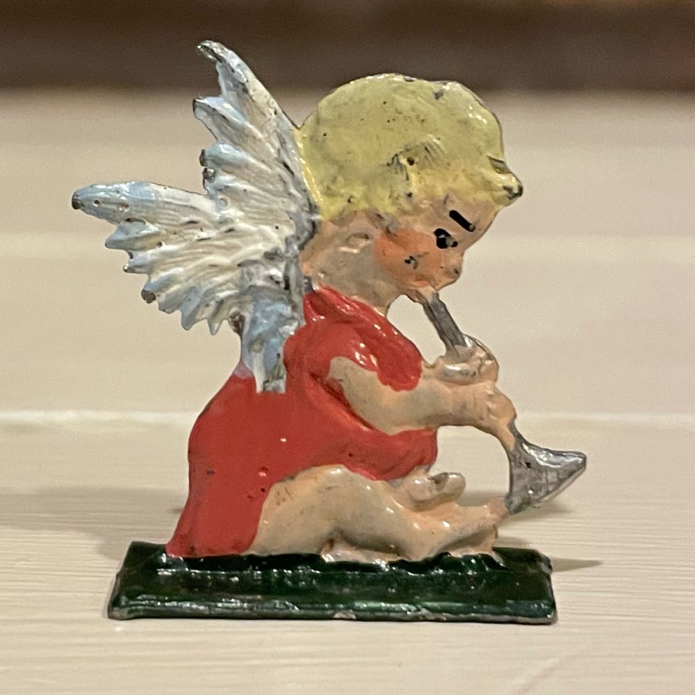 Zinnfiguren - Angels - Cherub - With Horn - Angels (Nativity) ornament collectible - Main Image 2