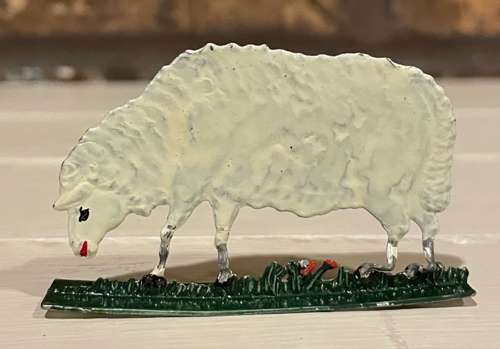 Zinnfiguren - Animals - Sheep - Grazing - Animals (Nativity) ornament collectible - Main Image 2