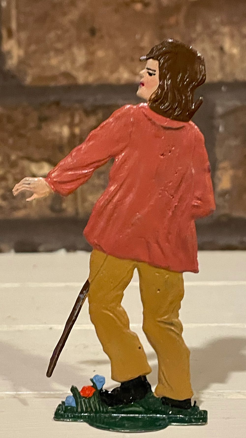 Zinnfiguren - Shepherd - With Staff - Shepherd (Nativity) ornament collectible - Main Image 2