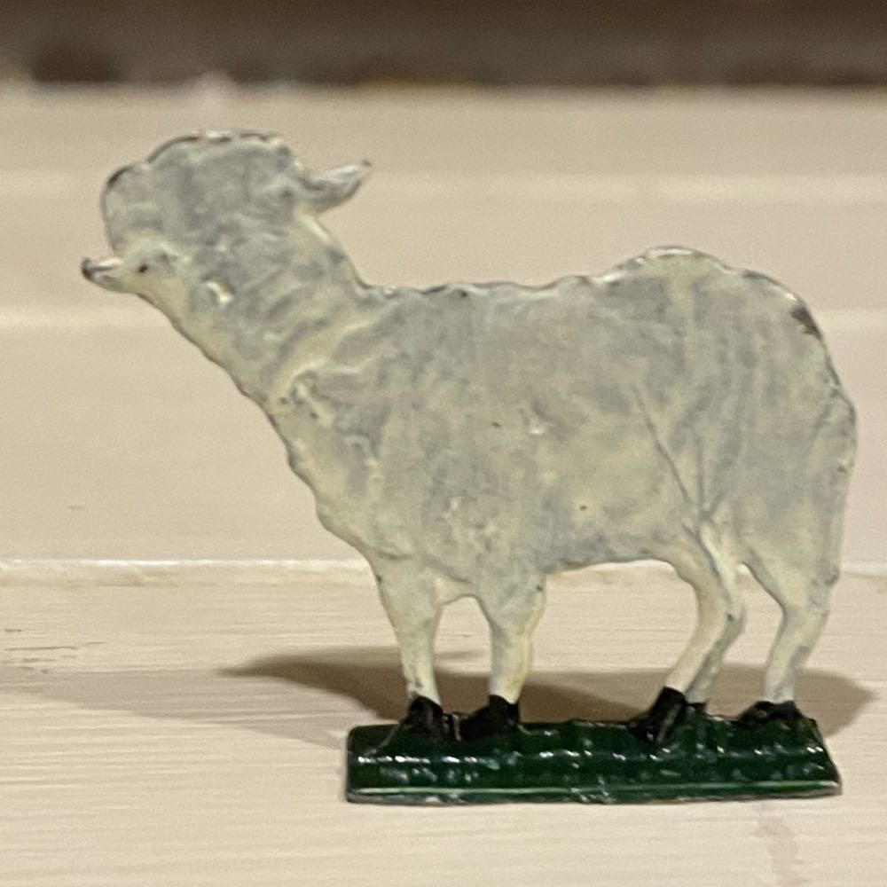 Zinnfiguren - Animals - Sheep - Head Turned - Animals (Nativity) ornament collectible - Main Image 2