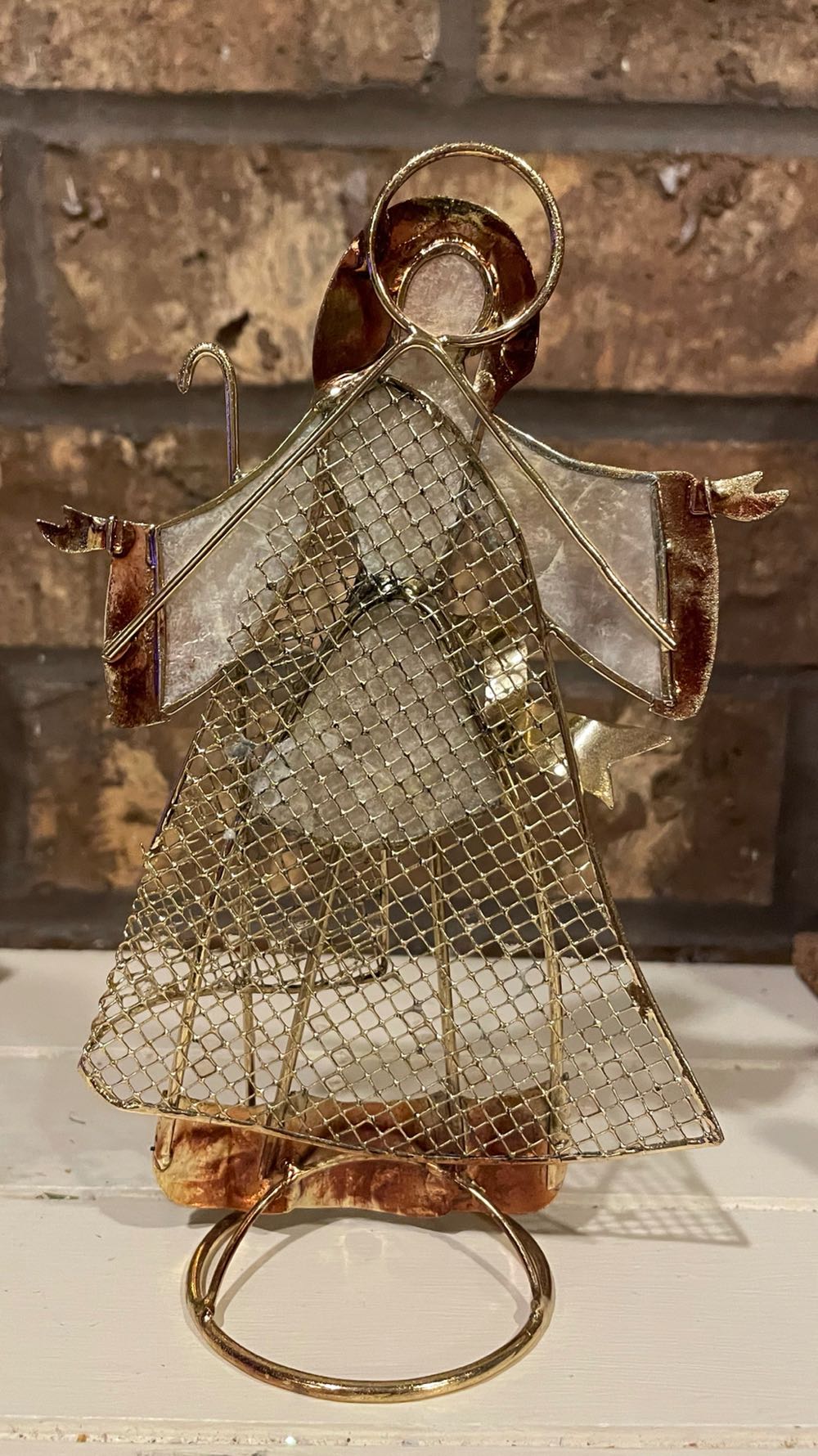 Capiz - Nativity - Holy Family - St. Joseph - Holy Family (Nativity) ornament collectible - Main Image 2