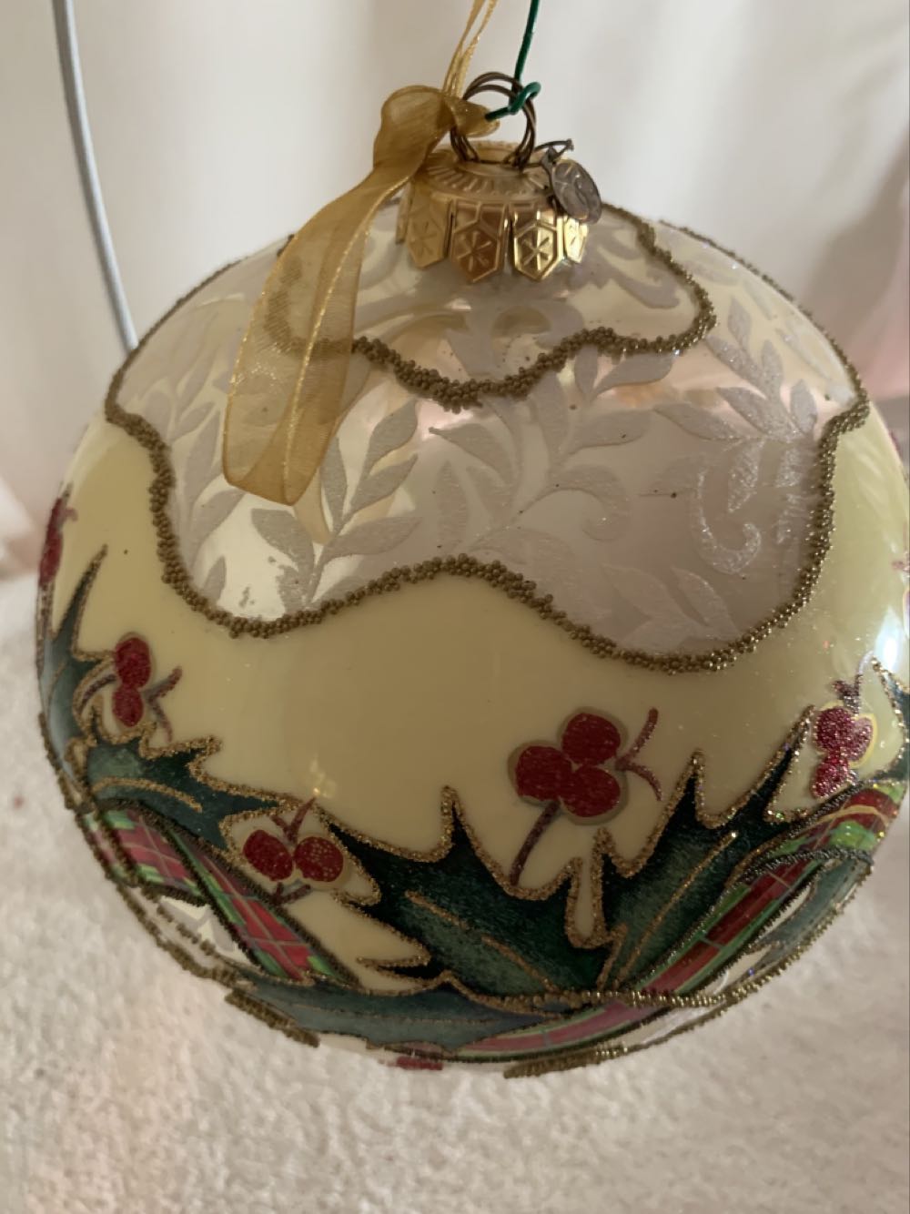 Holly & Ribbon Garland - Holiday Limited Edition (Christmas Tree Ornament) ornament collectible - Main Image 2