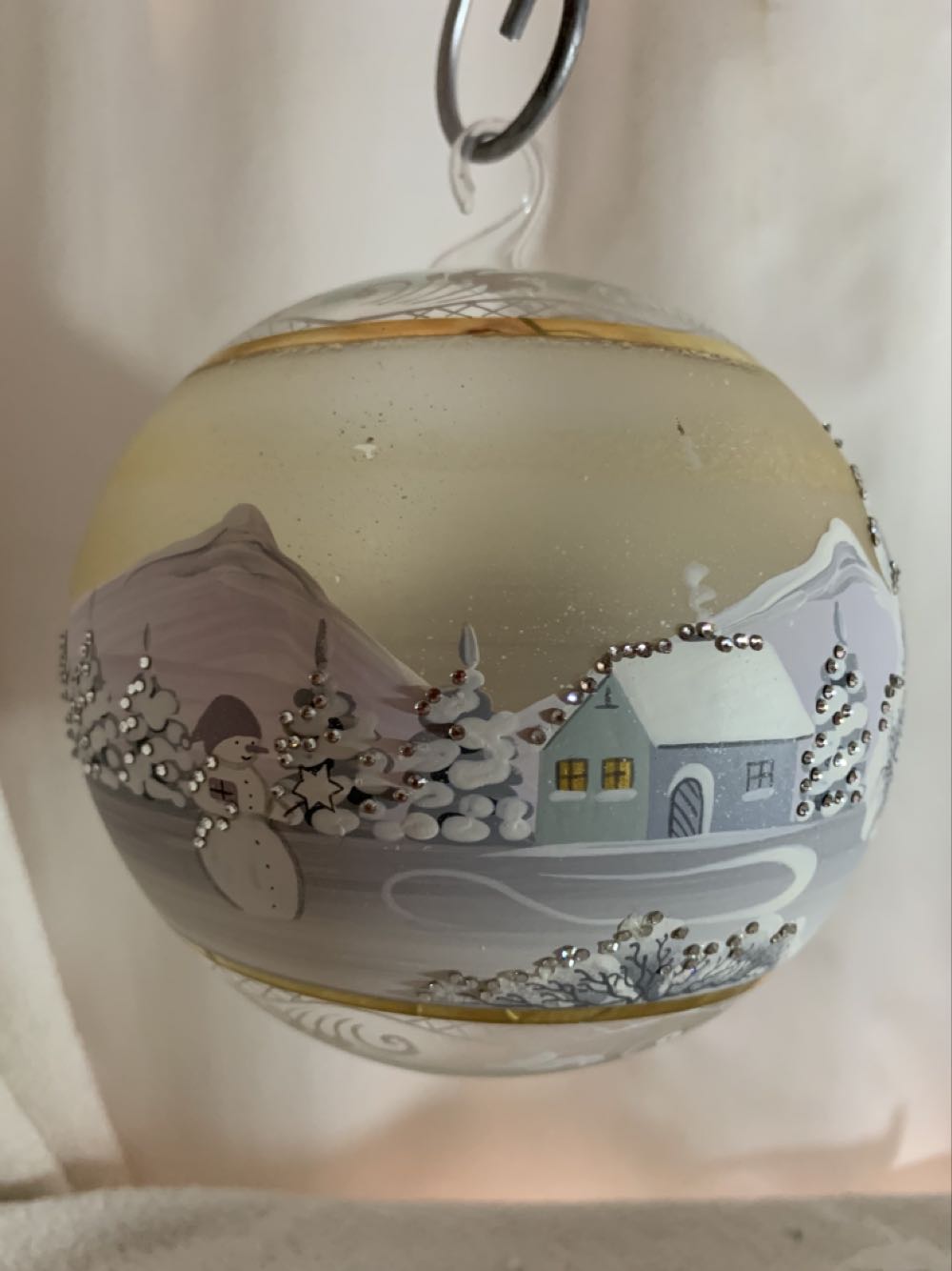Winter Village  (Christmas Tree Ornament) ornament collectible - Main Image 3