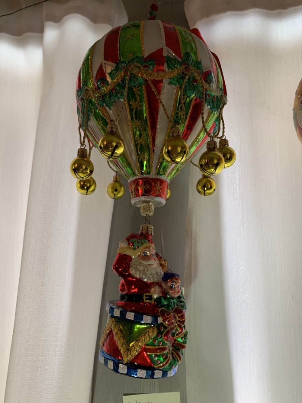 Satin Ball - Santa’s Head