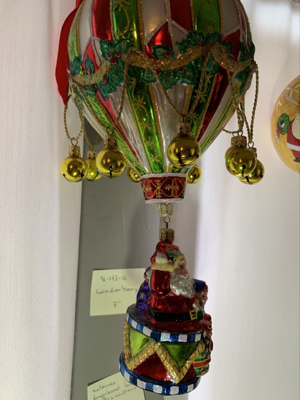 Holiday High - Glorious Christmas (Air Balloon) ornament collectible - Main Image 2