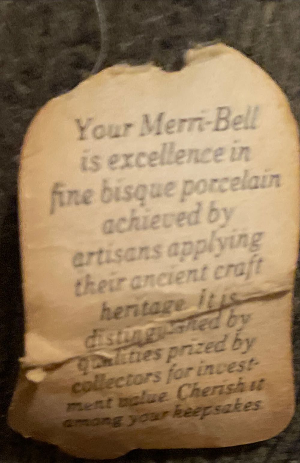 Jasco - Merri-Bells - Girl With Bells & Dog - Character (Bell) ornament collectible - Main Image 4