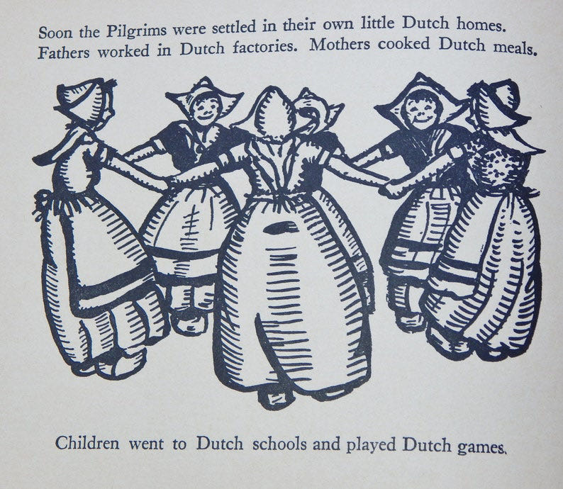 Book - The Pilgrims’ Party - A Really Truly Story - Children’s Book (By Sadyebeth & Anson Lowitz) ornament collectible - Main Image 2