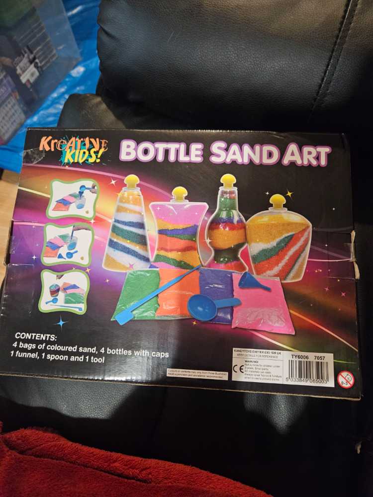 Bottle Sand Art  ornament collectible [Barcode 5033849065003] - Main Image 2