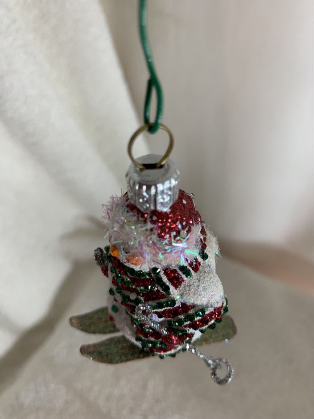 Telluride Snowman, Red  (Snowman) ornament collectible - Main Image 3