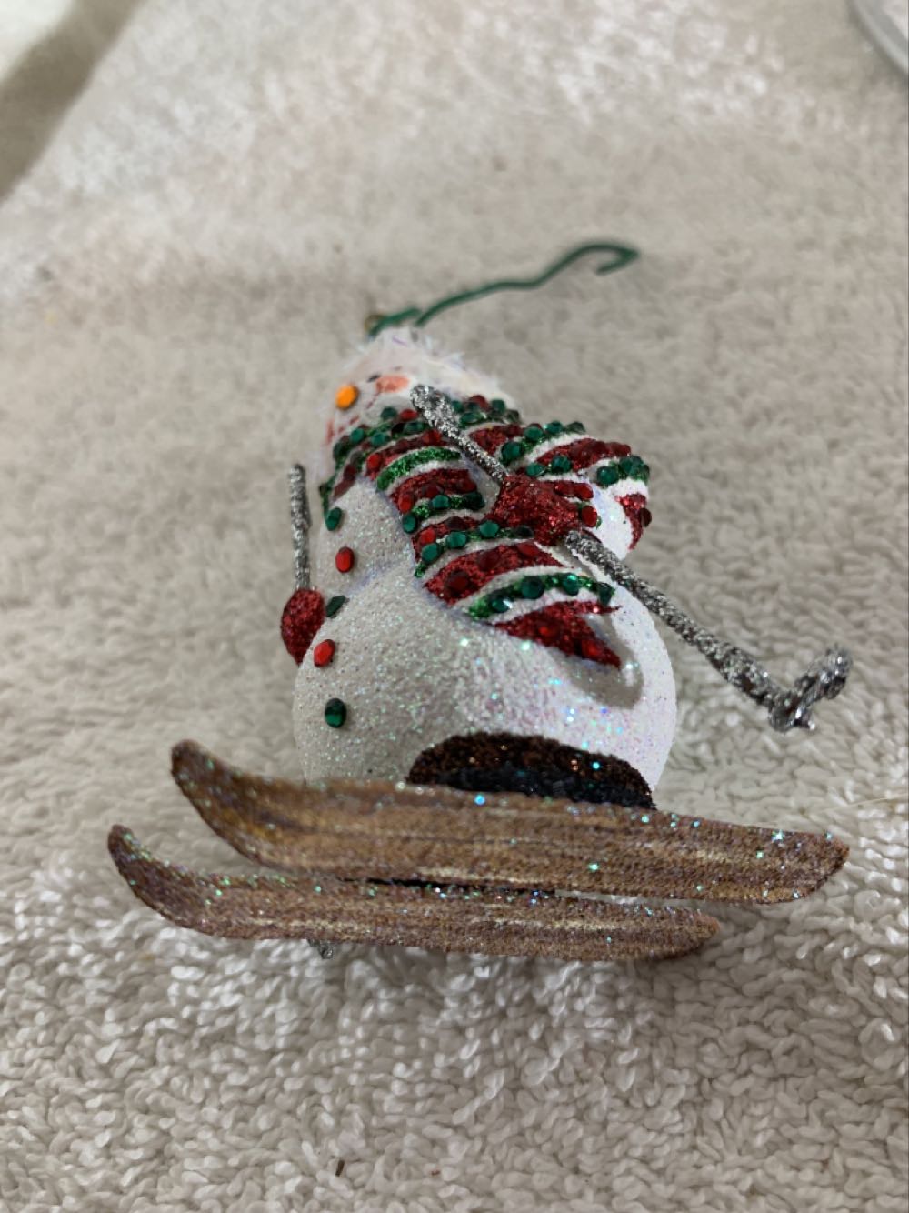 Telluride Snowman, Red  (Snowman) ornament collectible - Main Image 4