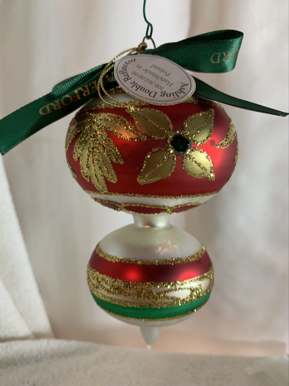 Ashling Double Reflector - Holiday Heirlooms (Christmas Tree Ornament) ornament collectible - Main Image 3