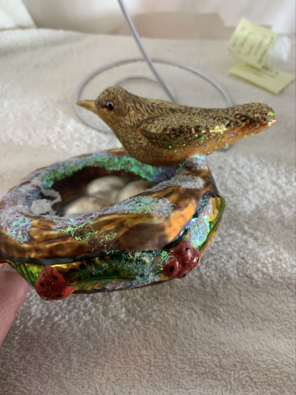 Bird’s Nest  (Christmas Tree Ornament) ornament collectible - Main Image 2