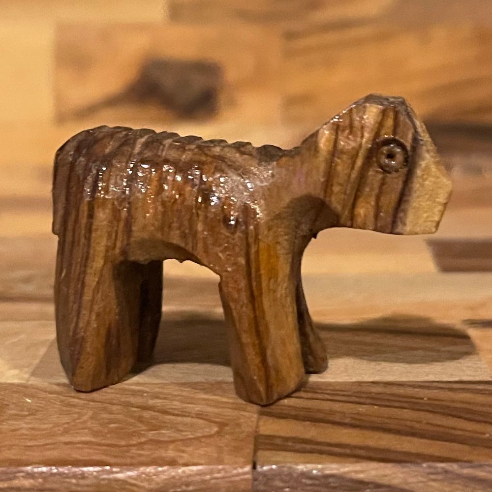 Holy Land - (Set 2)- Animal - Sheep - Supine - Animals (Nativity) ornament collectible - Main Image 2