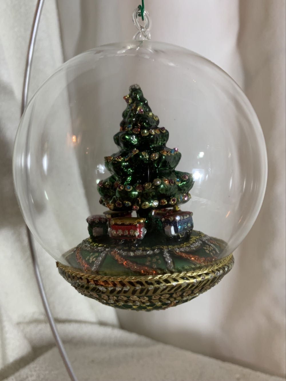 Snata’s Express  (Christmas Tree Ornament) ornament collectible - Main Image 2