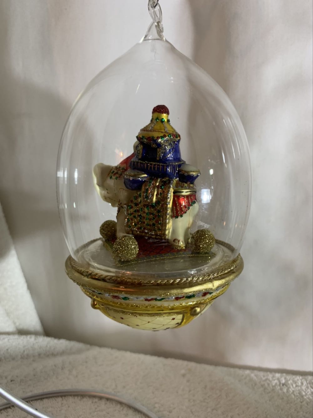 Maharaja’s Elephant  (Christmas Tree Ornament) ornament collectible - Main Image 3