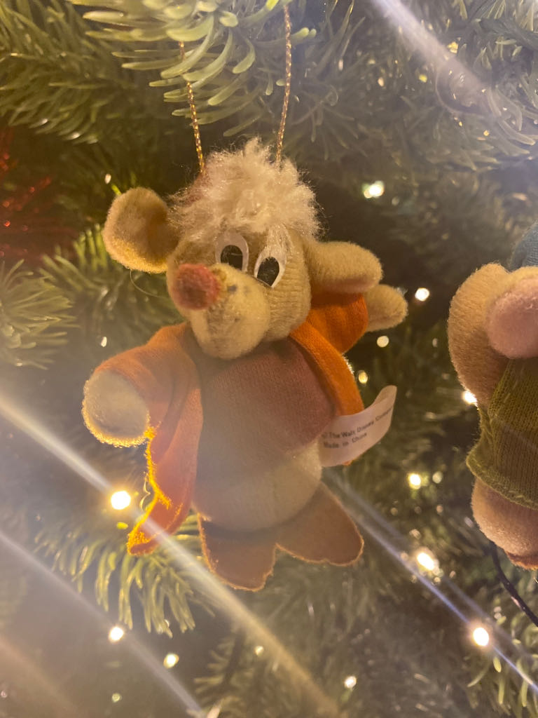 Disney Cinderella Jaq Plush - Cinderella ornament collectible - Main Image 1