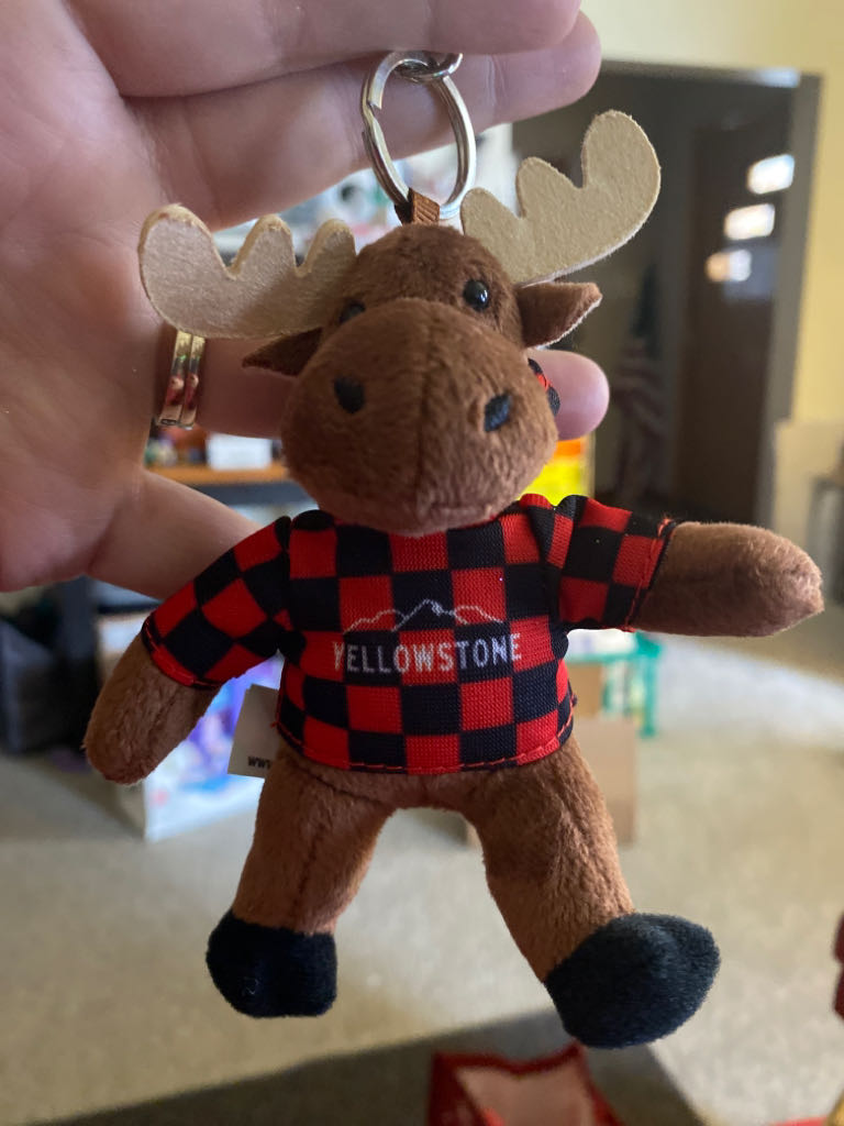 Yellowstone Moose  ornament collectible - Main Image 1