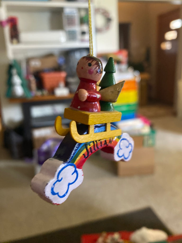 Enameled Christmas Wreath