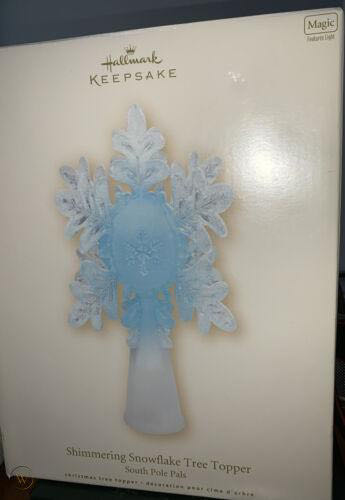 Shimmering Snowflake Tree Topper  ornament collectible [Barcode 795902982461] - Main Image 1