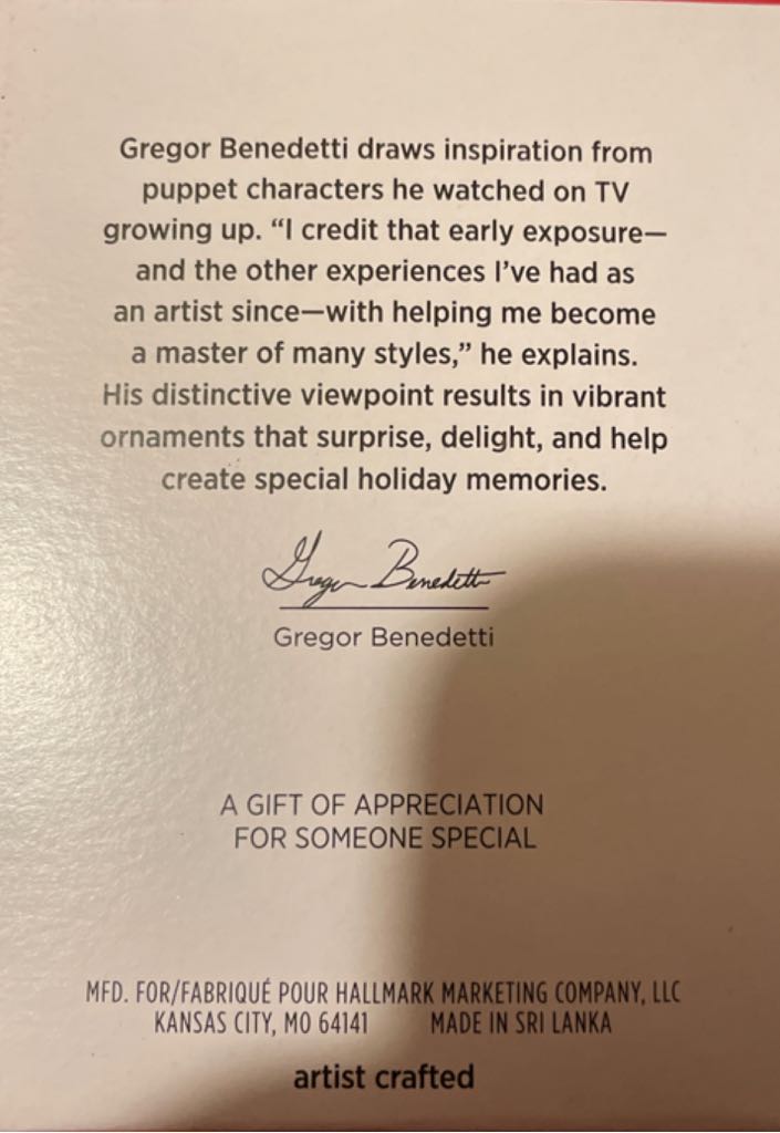 Gnome For Christmas- Friendly Gnome - Gnome For Christmas (Gnome for Christmas) ornament collectible - Main Image 2