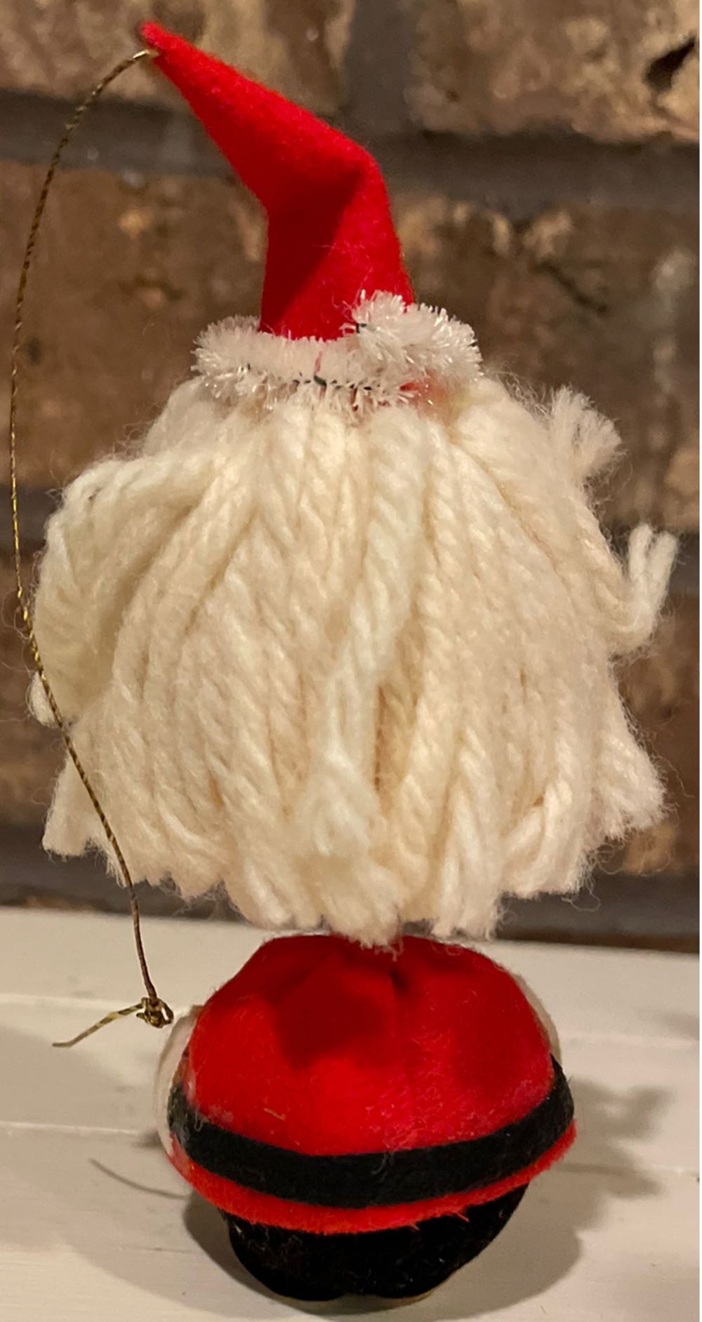 Santa - Santa (Yarn Hair) ornament collectible - Main Image 2