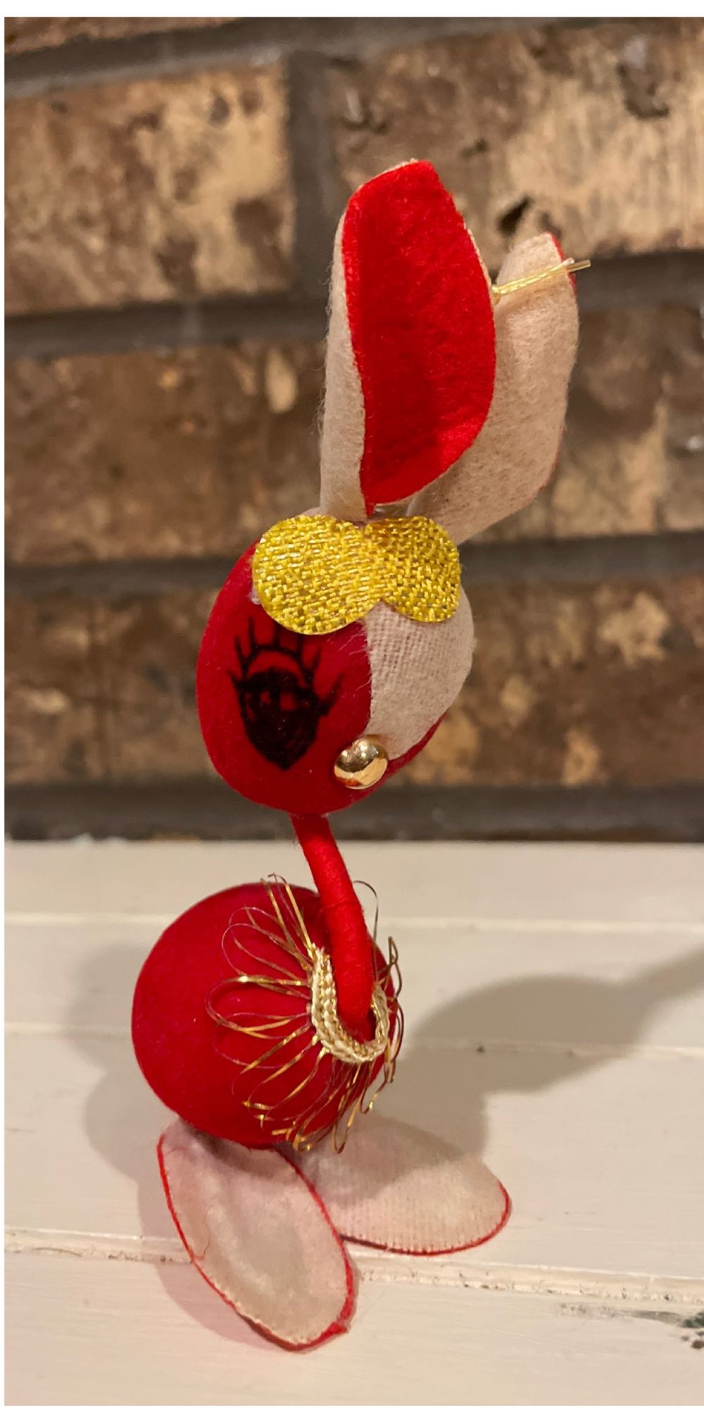 Flocked - Foam - Reindeer - Reindeer (Animal) ornament collectible - Main Image 2