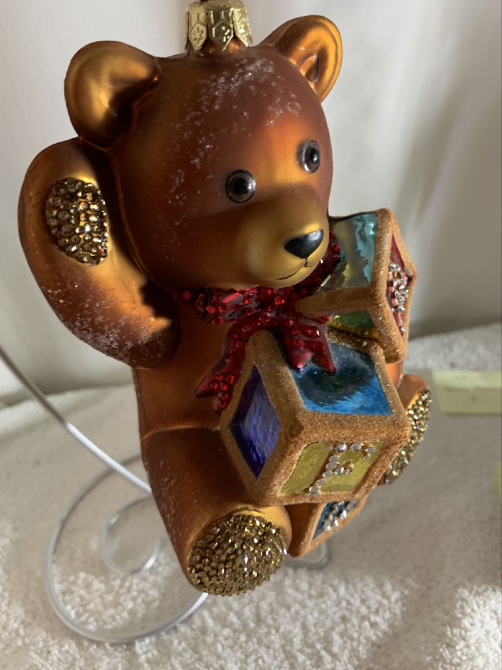 F.A.O. Bear, W/ Blocks - FAO Schwartz (Teddy Bears) ornament collectible - Main Image 2