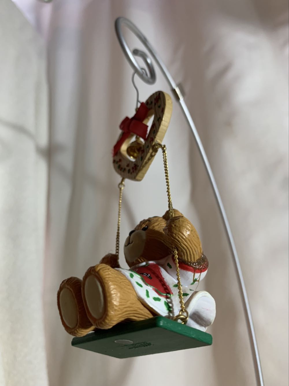 Enesco Lucy And Me Bear Christmas Ornament Hallmark Final Production - Lucy (Teddy Bears) ornament collectible [Barcode 045544007085] - Main Image 4