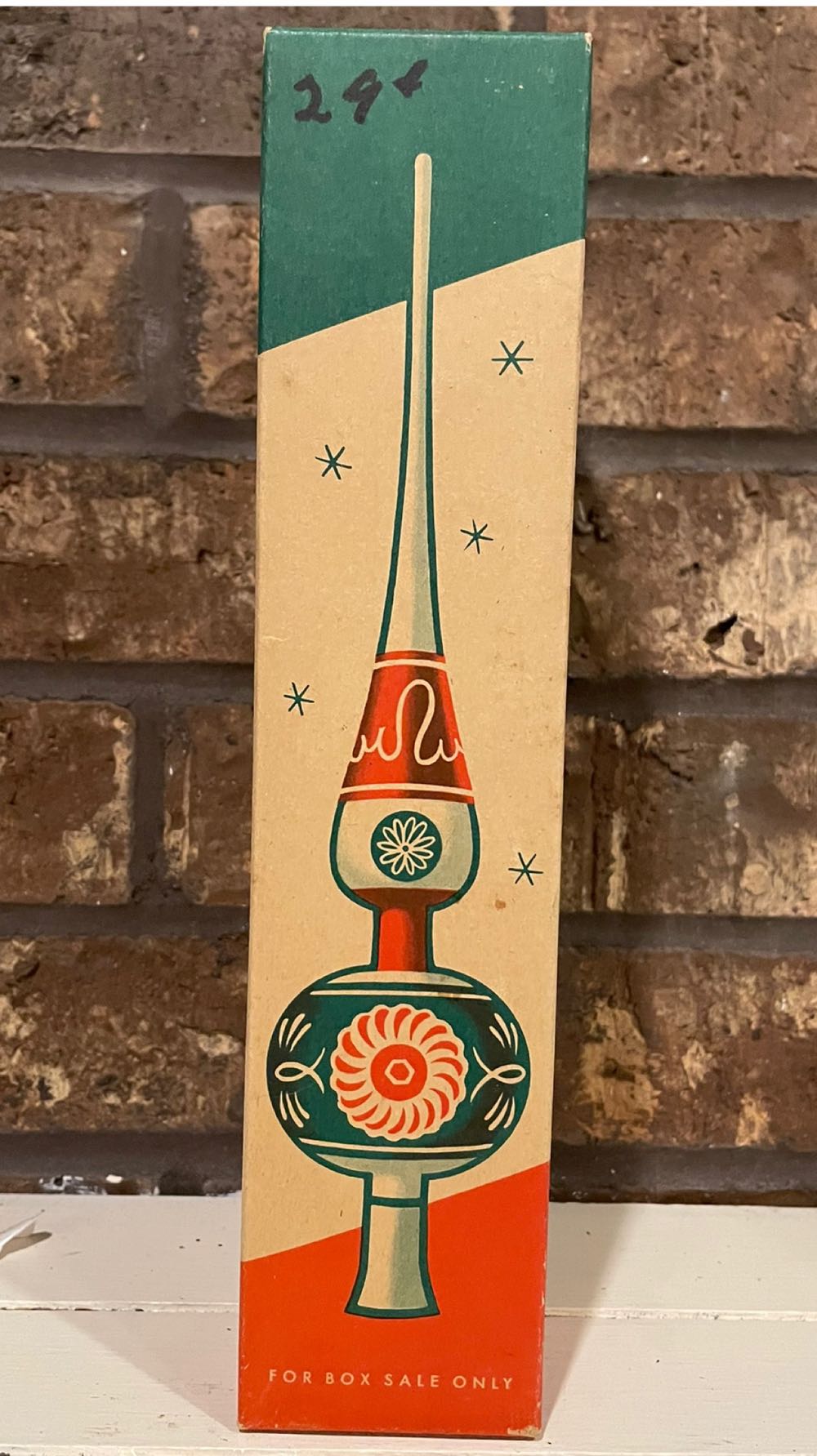 Shiny Brite - Finial - Finial (Tree Topper) ornament collectible - Main Image 2