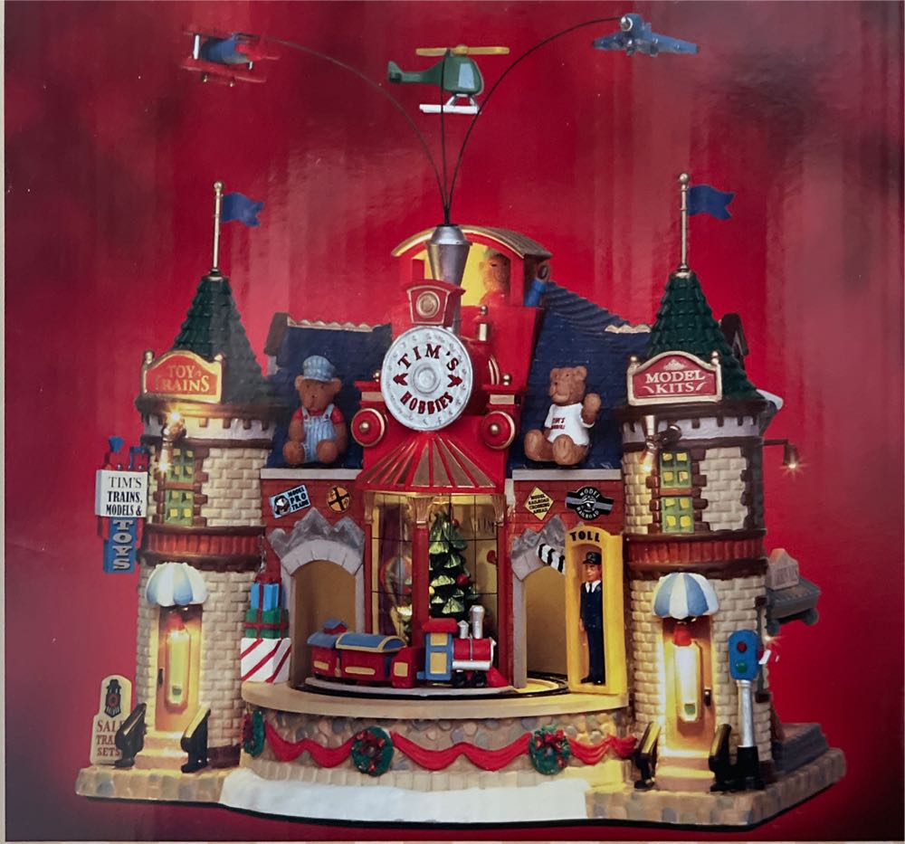 #25414 Tim’s Trains & Hobbies Lemax  ornament collectible [Barcode 728162254146] - Main Image 2