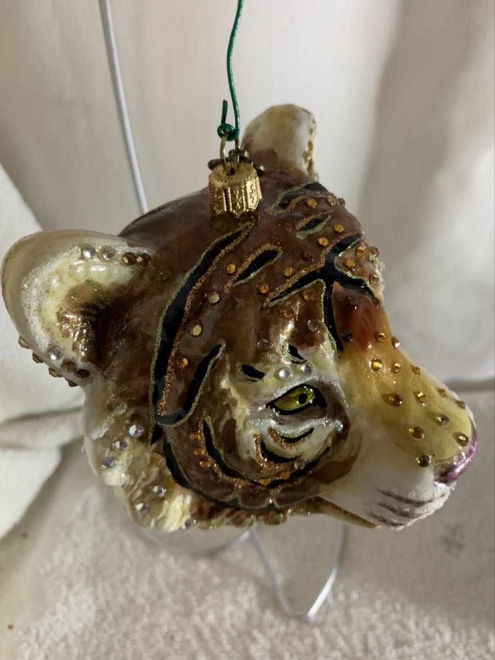Tiger Head  (Jungle) ornament collectible - Main Image 2