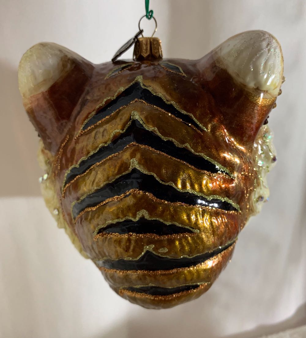 Tiger Head  (Jungle) ornament collectible - Main Image 3