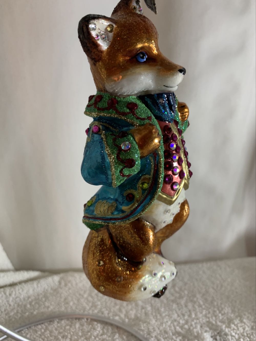 Jubilee Fox  (Christmas Tree Ornament) ornament collectible - Main Image 2