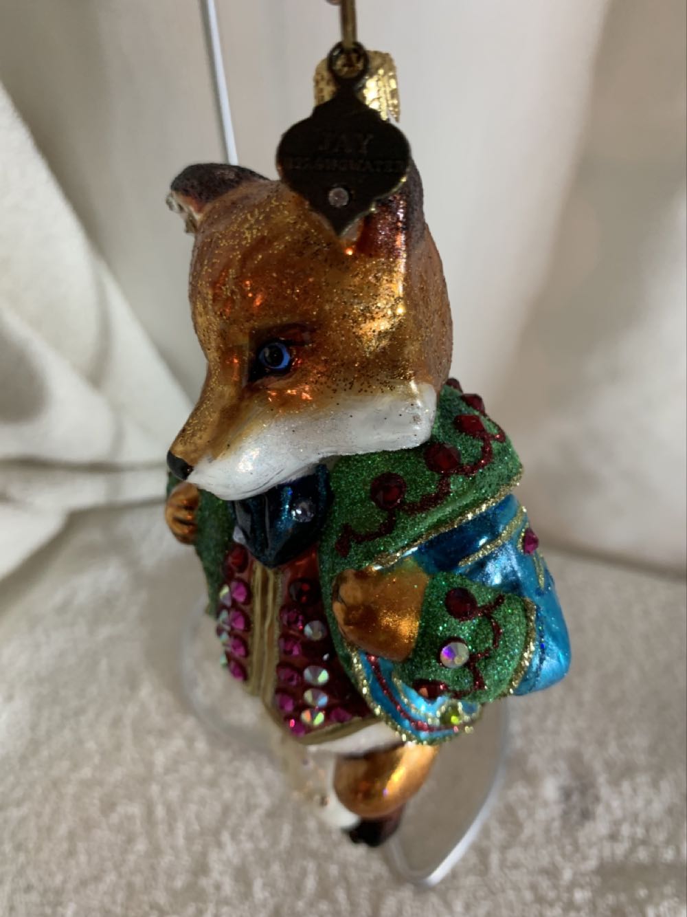 Jubilee Fox  (Christmas Tree Ornament) ornament collectible - Main Image 3