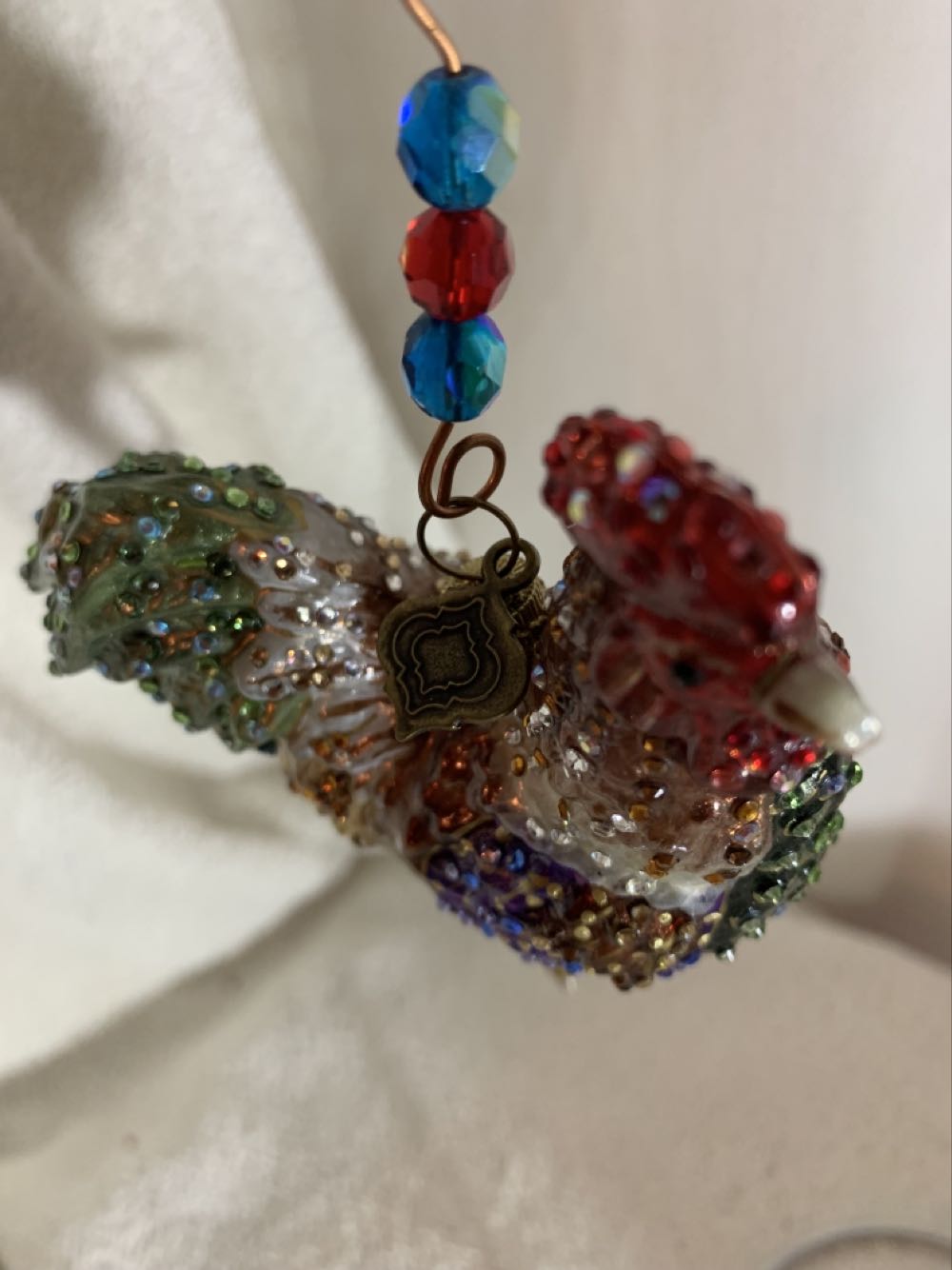 Provence Rooster  (Christmas Tree Ornament) ornament collectible - Main Image 3