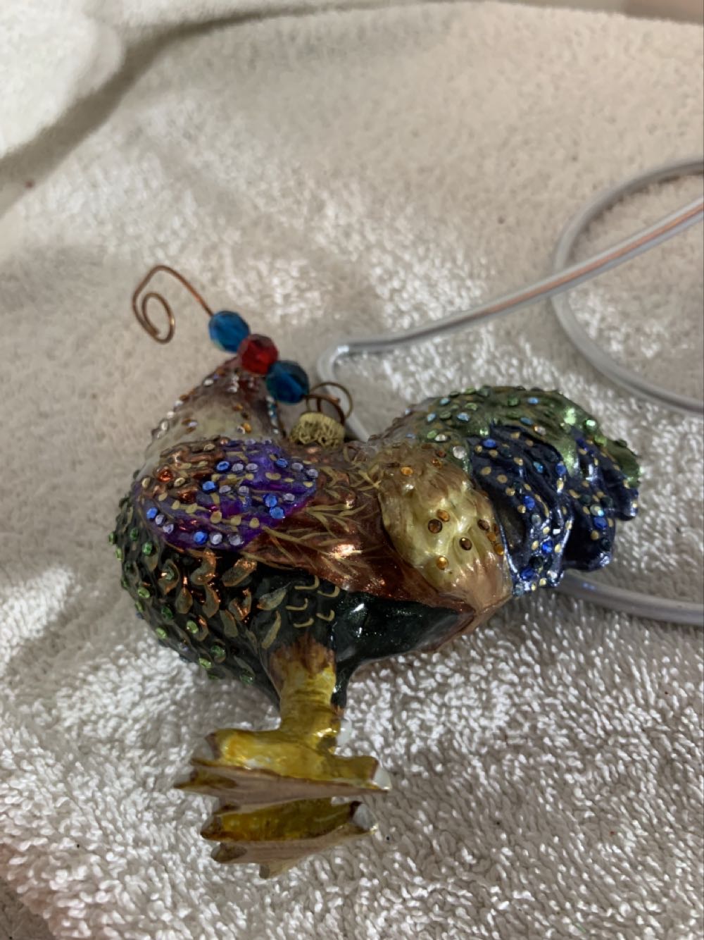 Provence Rooster  (Christmas Tree Ornament) ornament collectible - Main Image 4