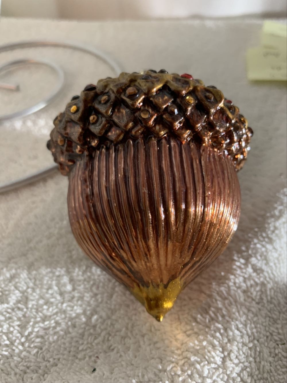 Acorn Large  (Christmas Tree Ornament) ornament collectible - Main Image 3