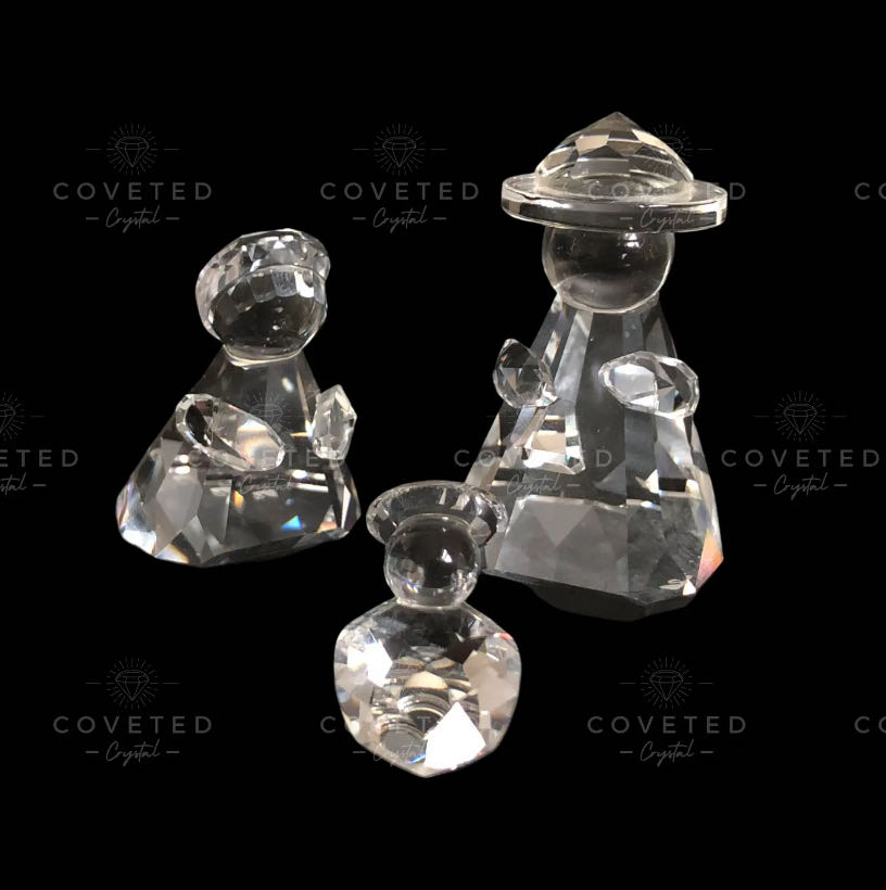 Swarovski Christmas Xmas Nativity Scene Holy Family 160795  ornament collectible [Barcode 9003141607955] - Main Image 3