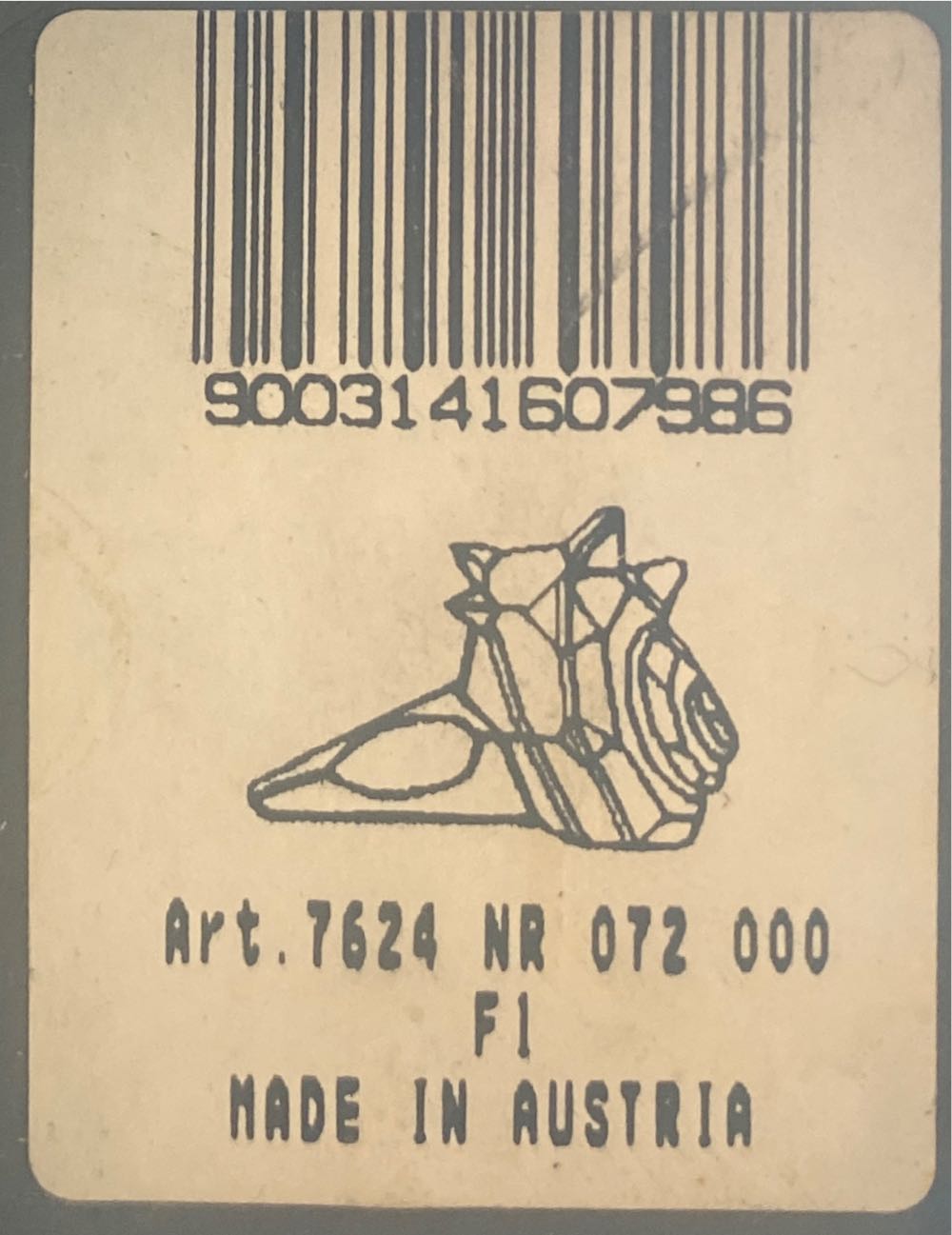 Swarovski 160798 South Sea Shell  ornament collectible [Barcode 9003141607986] - Main Image 2