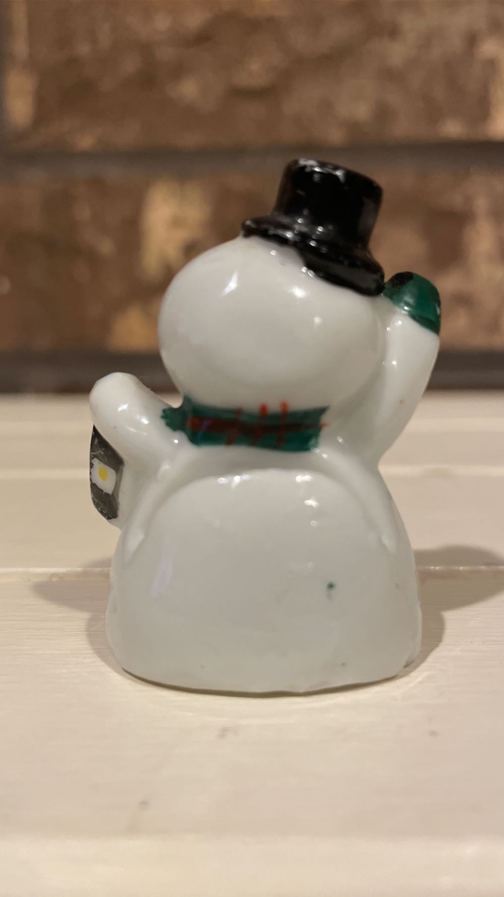Commodore - Place Card Holder - Snowman With Lantern - Snowman (Place Card Holder) ornament collectible - Main Image 2