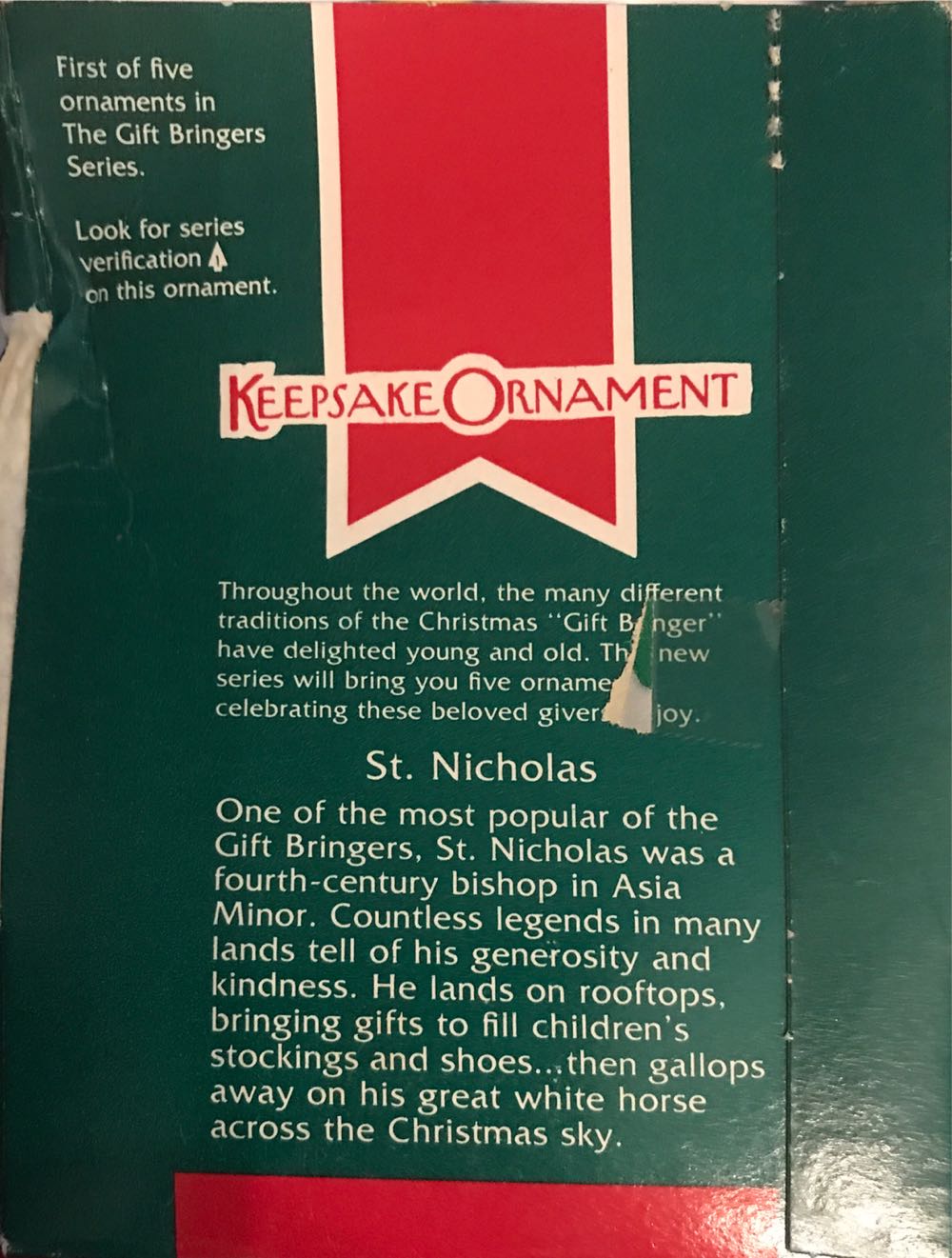 Hallmark The Gift Bringers St. Nicholas - The Gift Bringers ornament collectible - Main Image 3