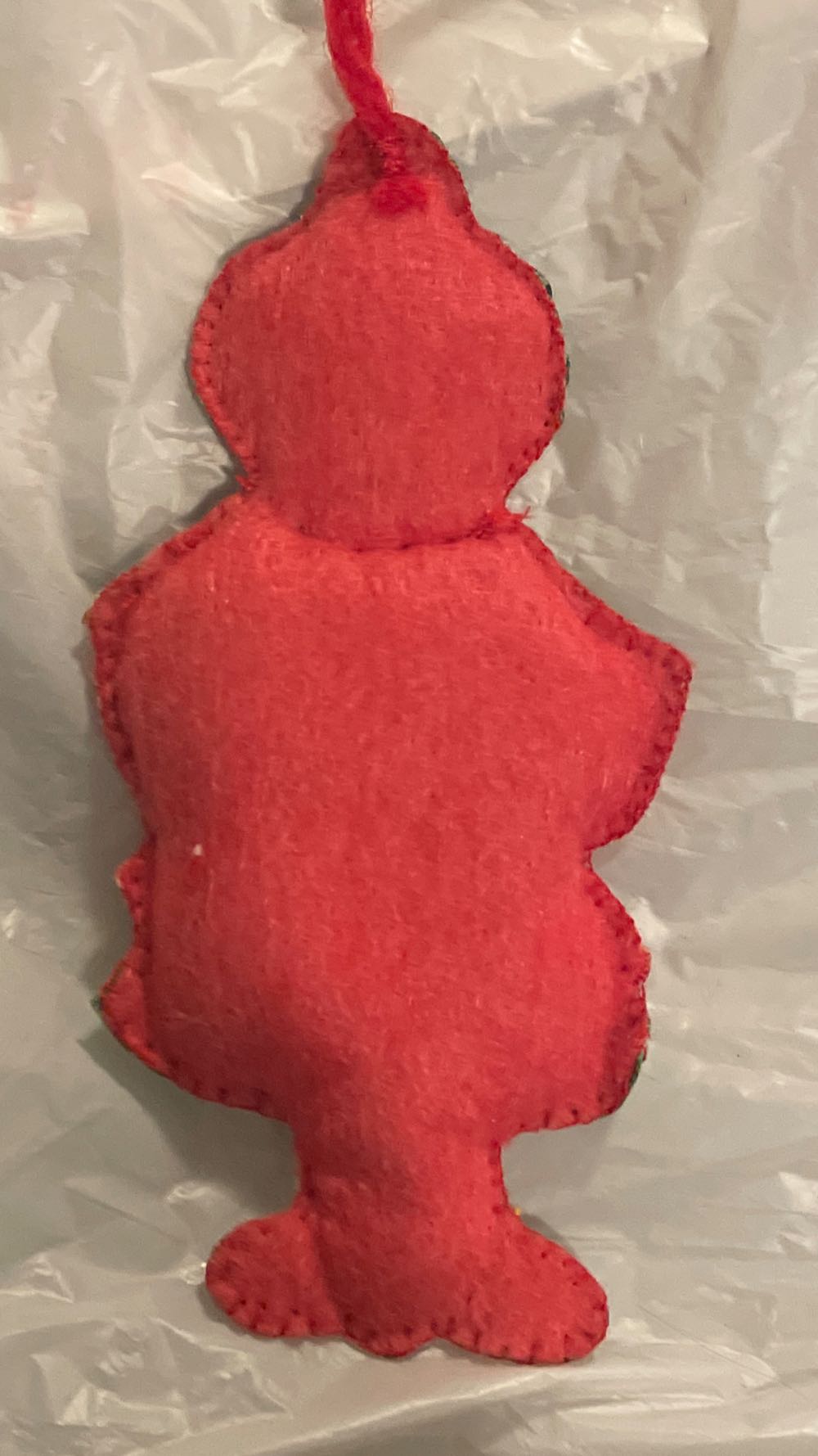 Felt - Lady With Muffler - Woman (Felt) ornament collectible - Main Image 2