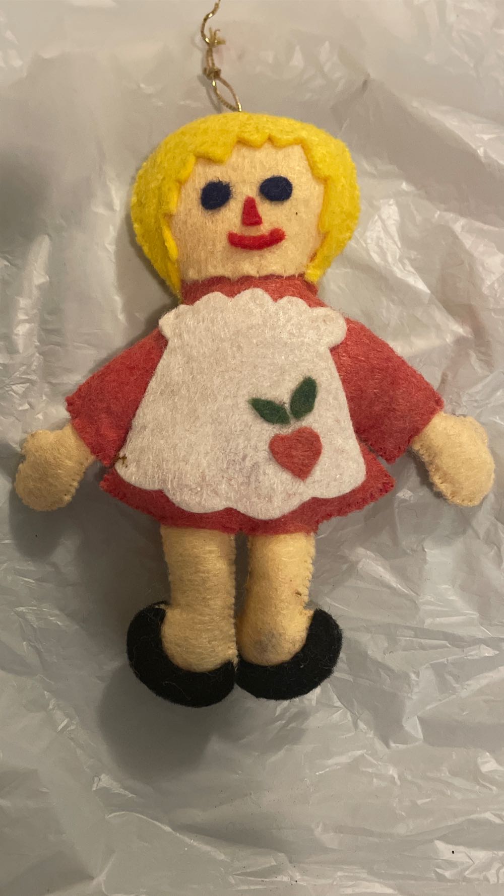 Felt - Girl - Girl (Felt) ornament collectible - Main Image 1
